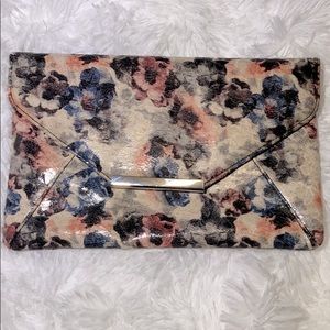 Style & Co Deep Floral Clutch